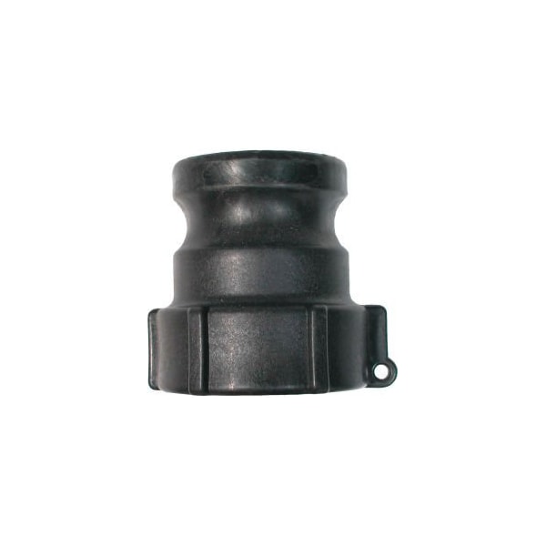 2" Polypropylene Camlock Fitting - Male Coupler x FPT Thread